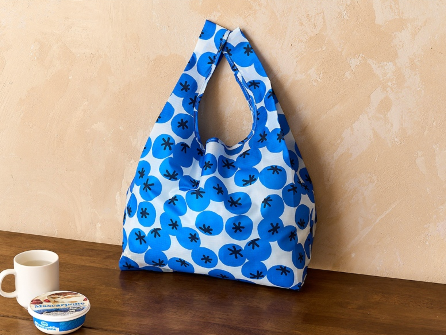 Blueberry Eco Tote - Recycled Fabric