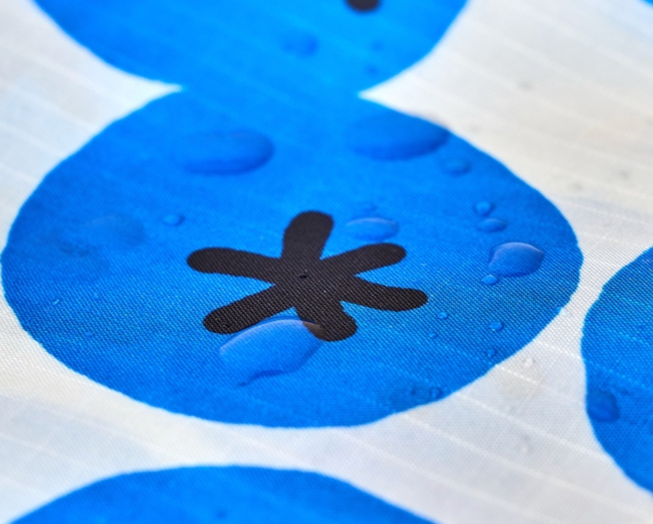 Blueberry Eco Tote - Recycled Fabric
