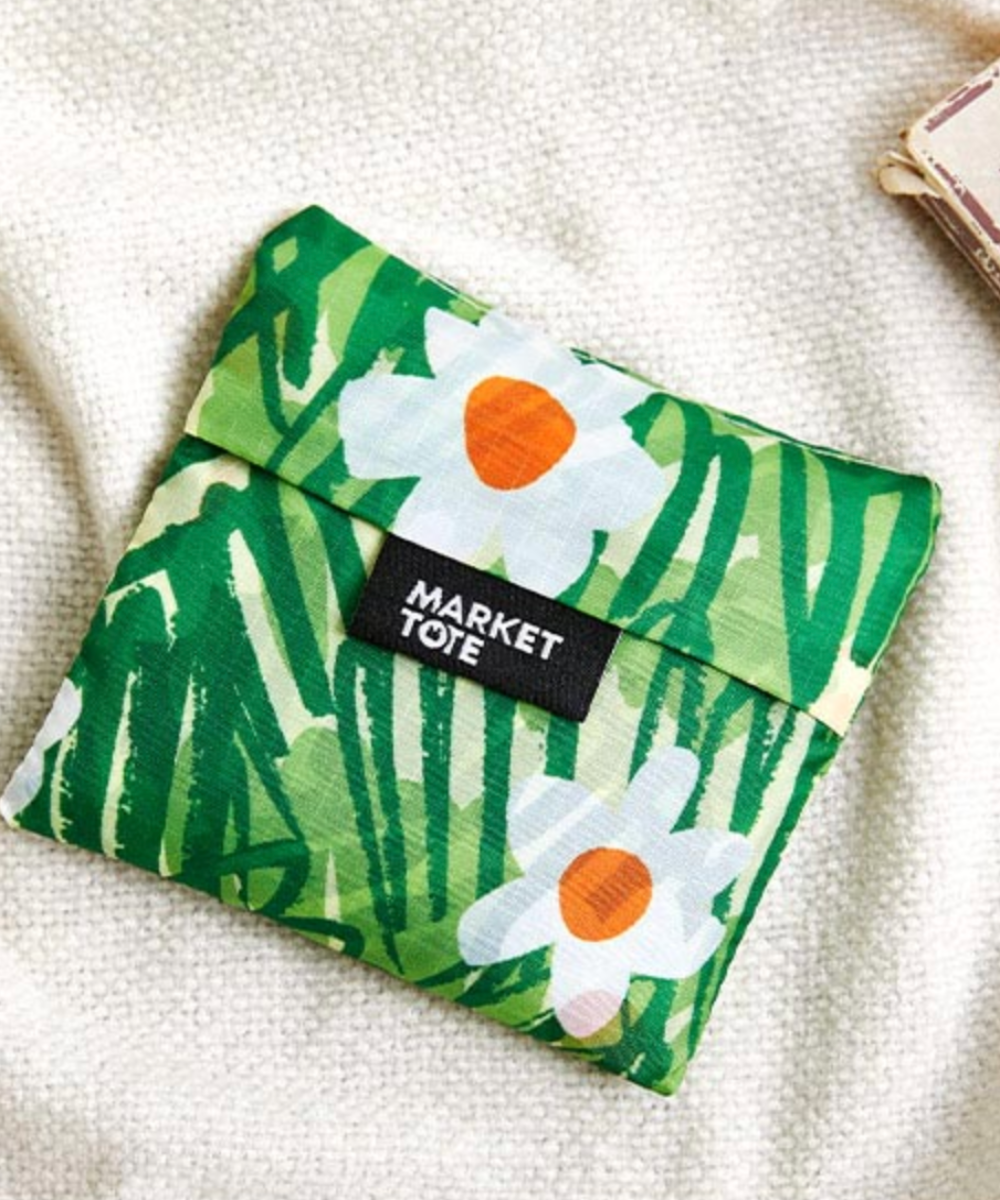 Daisy Green Eco Tote - Recycled Fabric