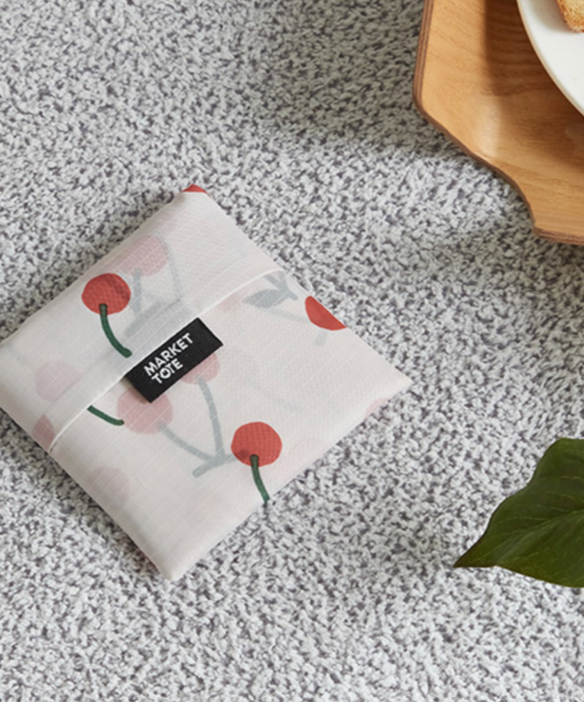 Cherry Eco Tote - Recycled Fabric