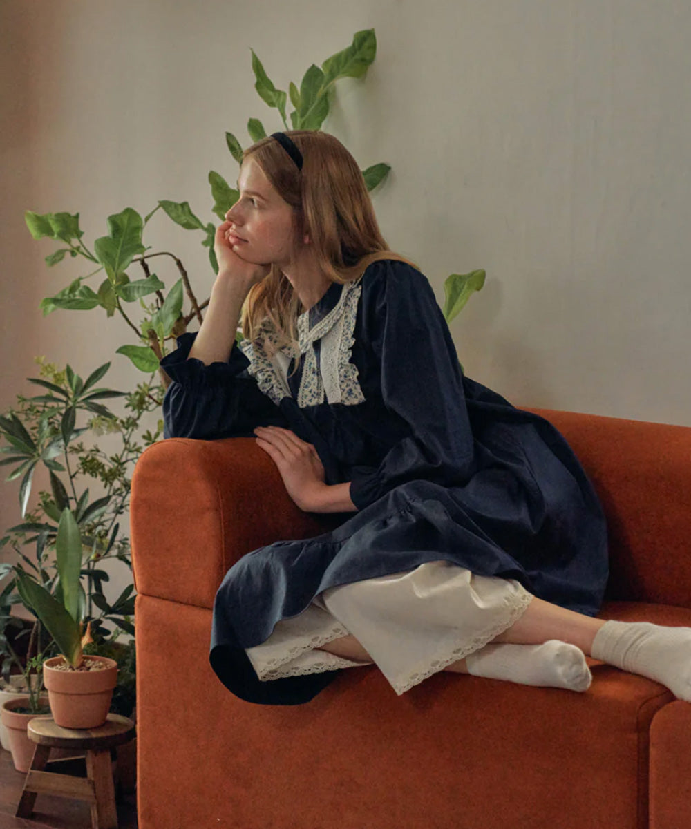 Como Long Sleeve Nightdress