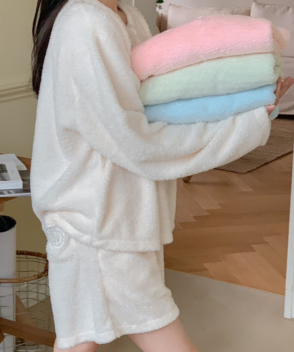 Fluffy Cotton Candy Sleepwear Set