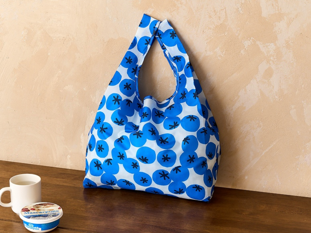 Blueberry Eco Tote - Recycled Fabric