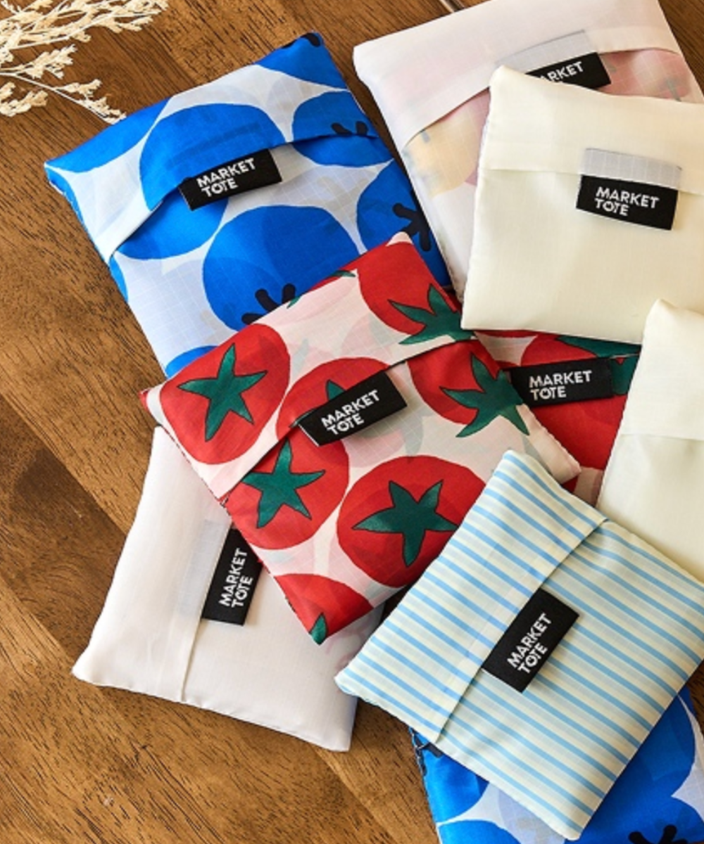 Blueberry Eco Tote - Recycled Fabric