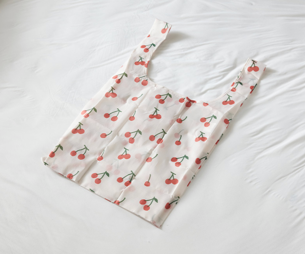 Cherry Eco Tote - Recycled Fabric