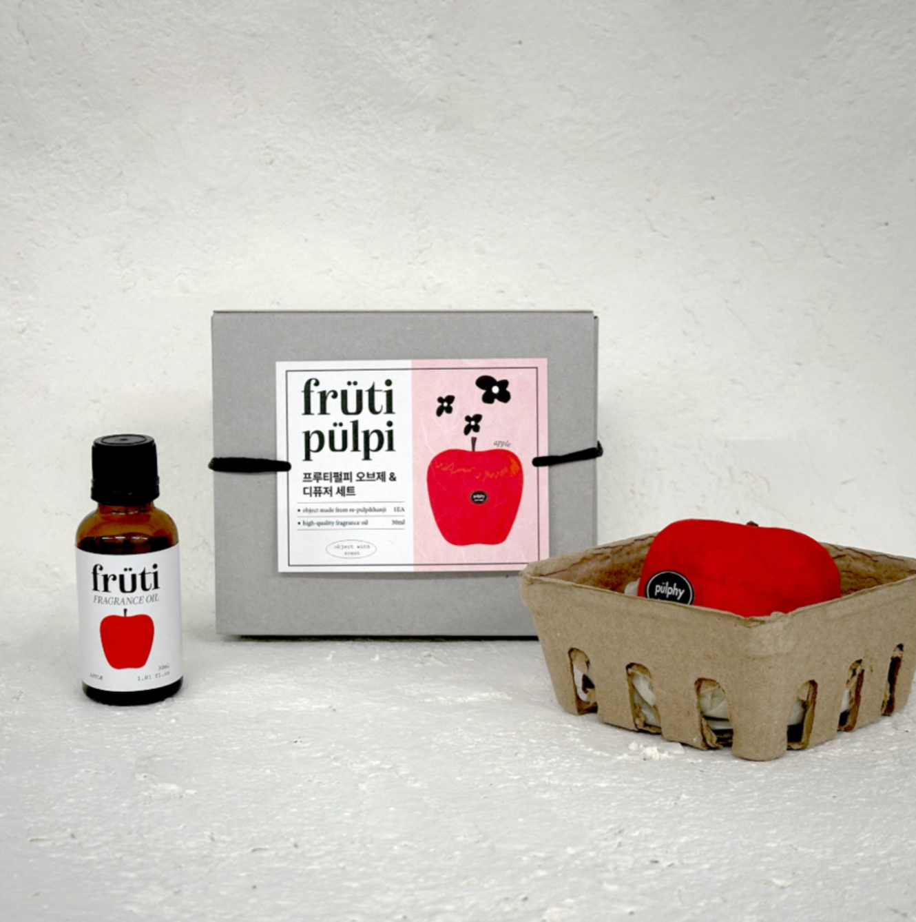 Eco-Friendly Fruity Pulphy Gift Set – Apple Scent
