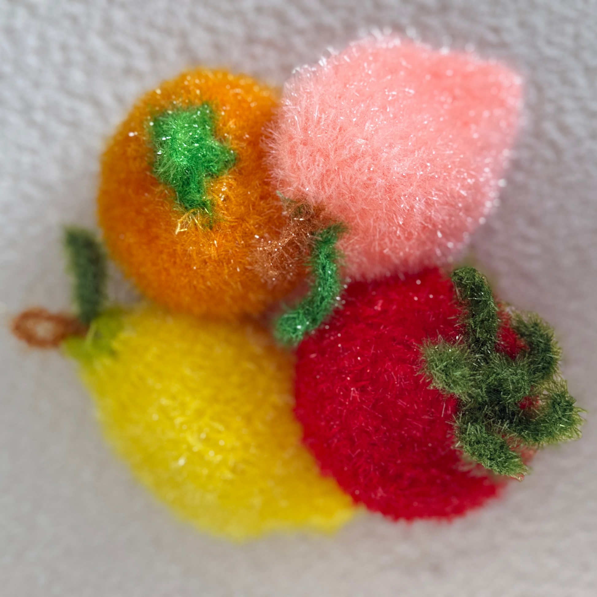 Fruit-Inspired Dish Scrubbers