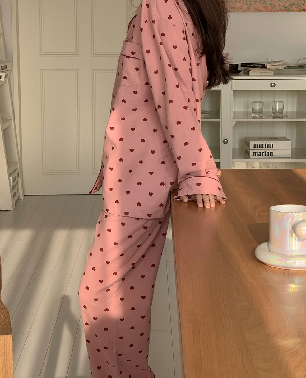 Loveberry Fleece PJ Set – Pink