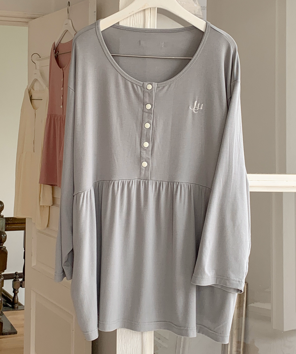 Maternity-Friendly Loungewear - Grey