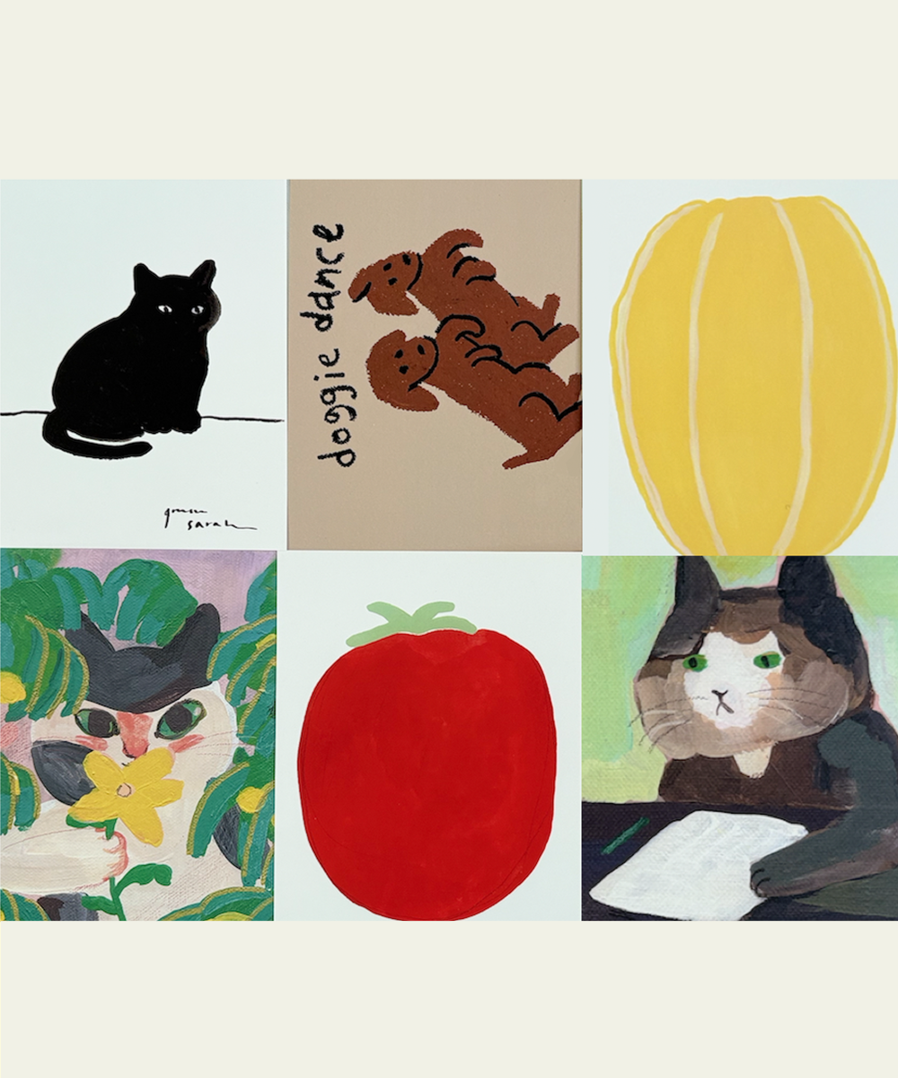 Kawaii Illustrated Card