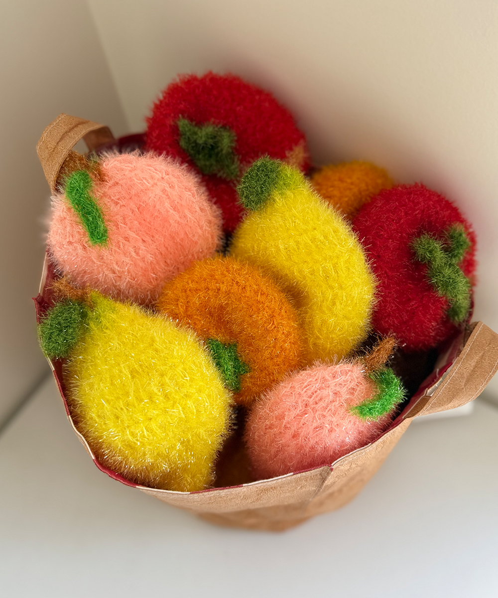 Fruit-Inspired Dish Scrubbers
